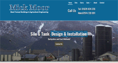 Desktop Screenshot of mickmoor.co.uk